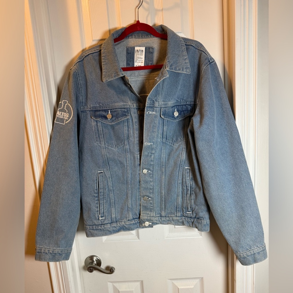 Limited edition Altos Tequila Denim
Jacket - XL Oversized Bar Wear Promotional